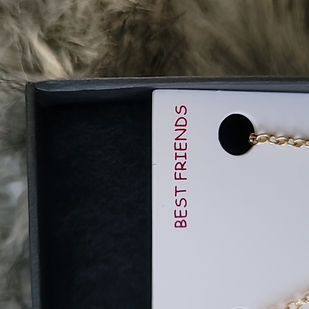 Betsey Johnson Gold and Red Lobster Best Friend Necklace Set - Picture 3 of 6